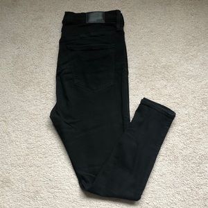 Madewell High-Rise Black Roadtrippers